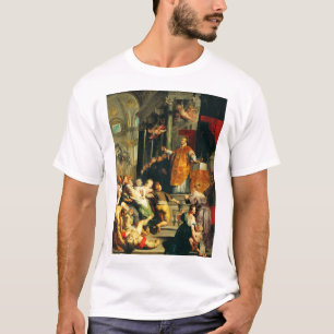 Camiseta Visões de Inácio por Peter Paul Rubens