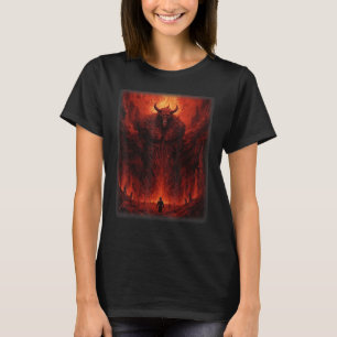 Camiseta Visões do Inferno Devils Satãs Demons Skelet Monst