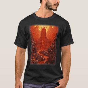 Camiseta Visões do Inferno Devils Satãs Demons Skelet Monst