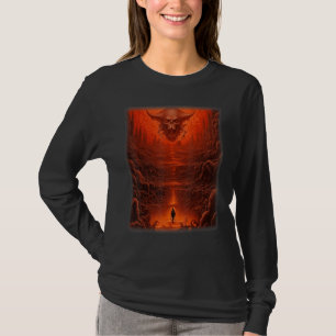 Camiseta Visões do Inferno Satanos Diabos Demônios Monstro 
