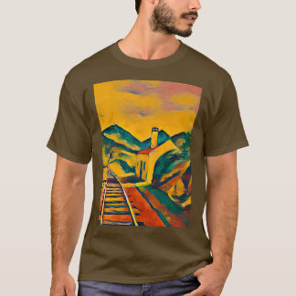 Camiseta Vista 4 da estação de comboios
