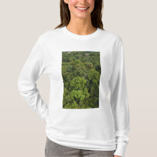 Camiseta Vista aérea da floresta tropical. Reserva de Iwokr