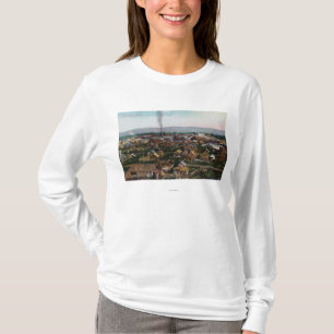 Camiseta Vista aérea de CityFairbanks, AK