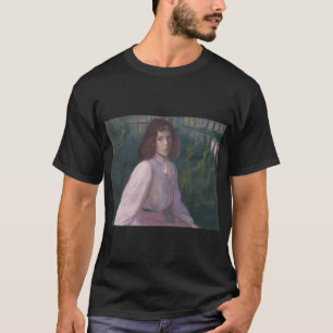 Camiseta Vista aérea de Claude Monet por Theodore Robinson