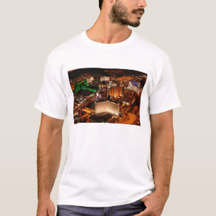 Camiseta Vista aérea de Las Vegas
