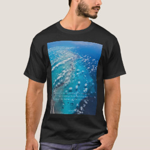 Camiseta Vista Aérea de Montanhas Submersas - "O Submergir"