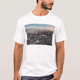 Camiseta Vista aérea do beira-rio e da cidade