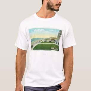 Camiseta Vista aérea do BoardwalkSeaside, OU