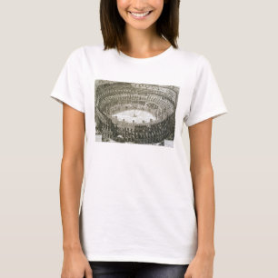 Camiseta Vista aérea do Colosseum em Roma 'das vistas o