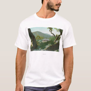 Camiseta Vista aérea do hotel médico dos primaveras de