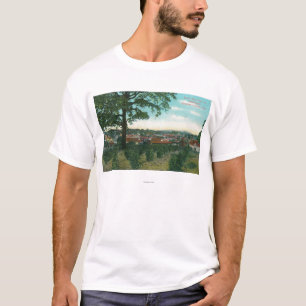 Camiseta Vista aérea do TownSebastopol, CA