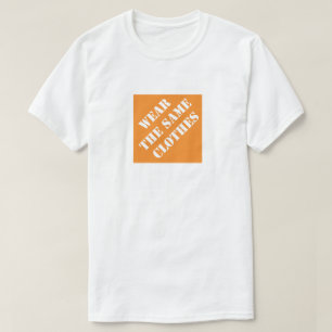 Camiseta Vista as mesmas roupas, Pai engraçado e humoríst