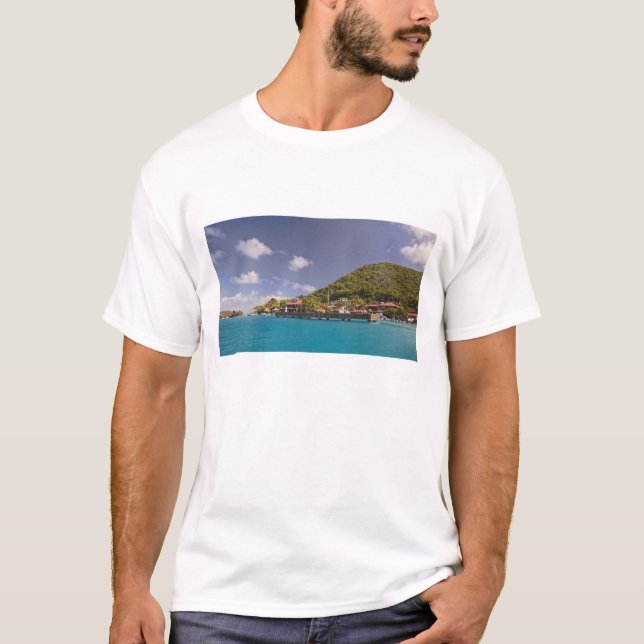 Camiseta Vista cêntrica da Virgem do Clube de Yacht Bitter  (Frente)