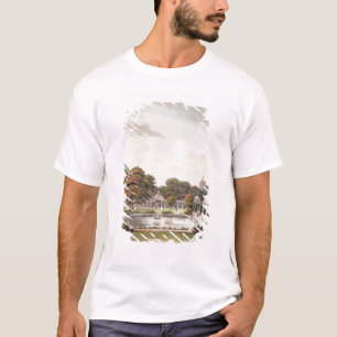 Camiseta Vista da abóbada, pavilhão de Brigghton, gravado