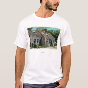 Camiseta Vista da casa a mais velha na cidade