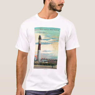 Camiseta Vista da cidade de Absecon LighthouseAtlantic, NJ