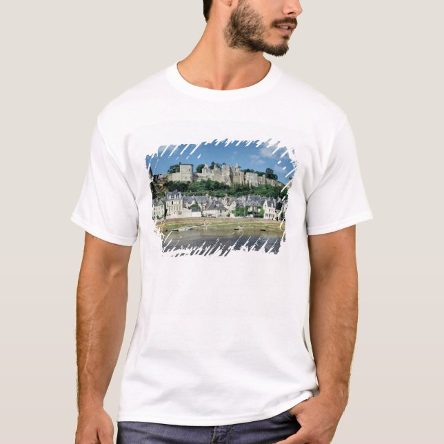 Camiseta Vista da cidade e do castelo (Frente)