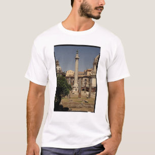 Camiseta Vista da coluna de Trajan, ANÚNCIO 113