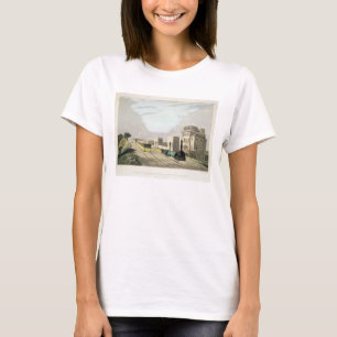 Camiseta Vista da estrada de ferro de Manchester e de