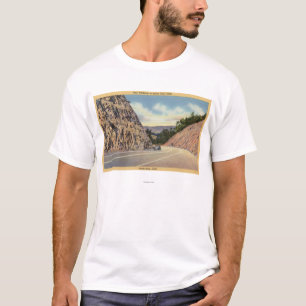 Camiseta Vista da estrada nova a Santa Cruz