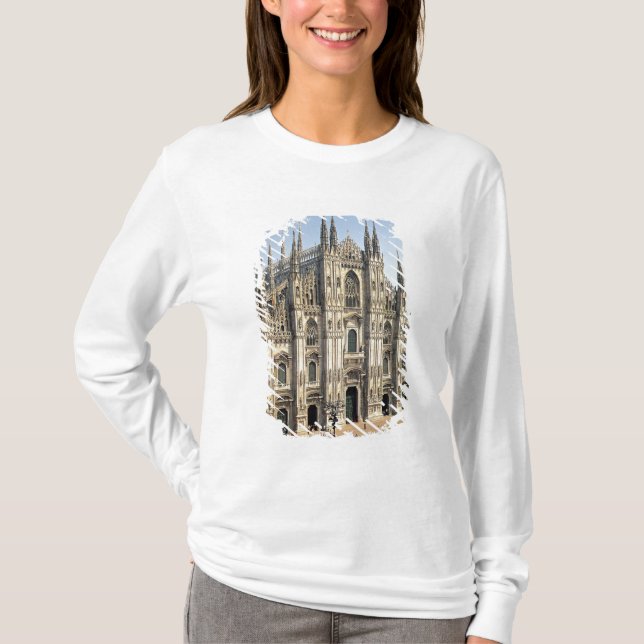 Camiseta Vista da fachada, começada 1386 (Frente)