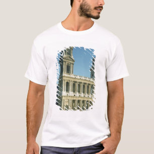 Camiseta Vista da fachada da igreja de