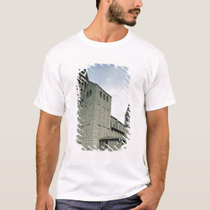 Camiseta Vista da fachada ocidental, 10o-11o século