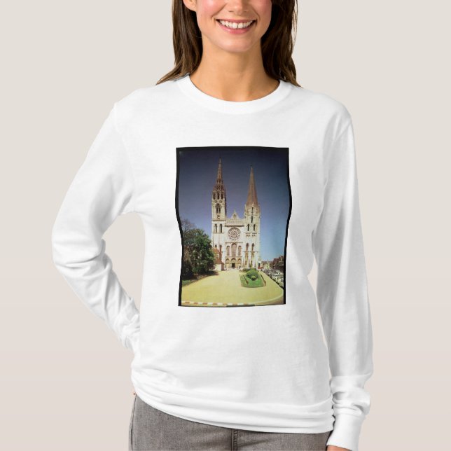 Camiseta Vista da fachada ocidental 2 (Frente)