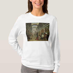 Camiseta Vista da galeria grande do Louvre, 1796