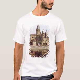 Camiseta Vista da igreja de Notre-Dame