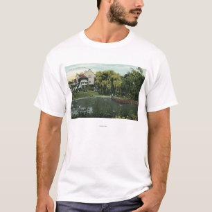 Camiseta Vista da lagoa do salgueiro