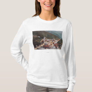 Camiseta Vista da mina de Hecla que olha abaixo da garganta