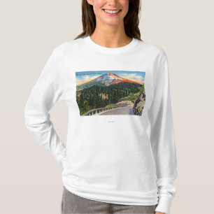 Camiseta Vista da montanha do ponto dos Buzzards