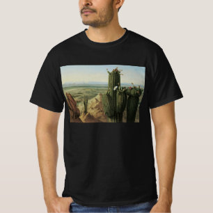 Camiseta Vista da Montanha Maricopa perto do Rio Gila por P