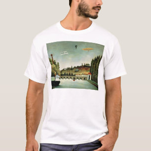 Camiseta Vista da ponte em Sevres