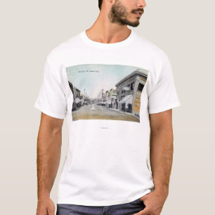 Camiseta Vista da primeira rua