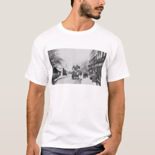 Camiseta Vista da rua da igreja, Kensington c.1906