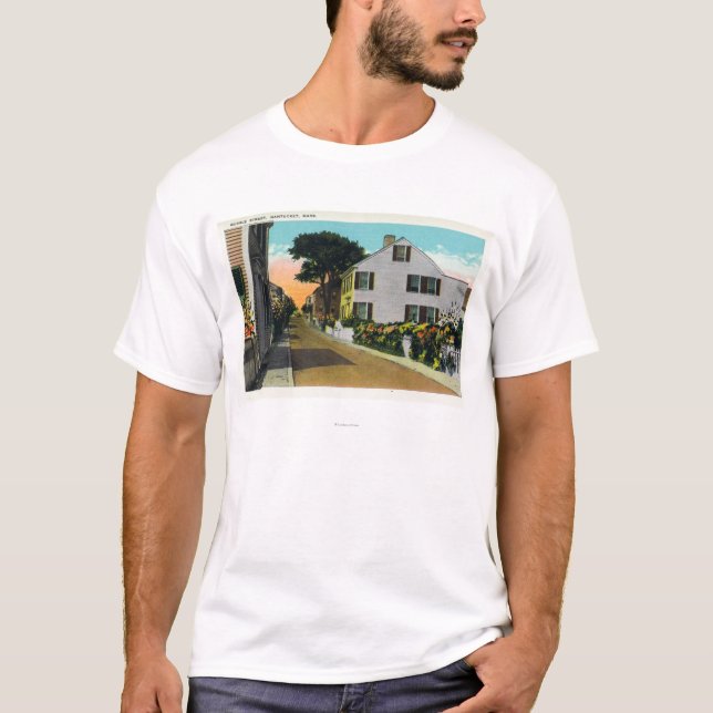 Camiseta Vista da rua do marmelo (Frente)