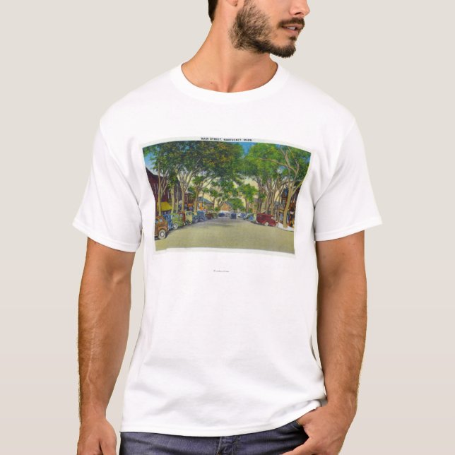 Camiseta Vista da rua principal 5 (Frente)