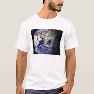 Camiseta Vista da terra do espaço