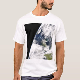 Camiseta Vista da Terra do espaço