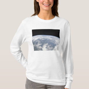 Camiseta Vista da terra do planeta do espaço