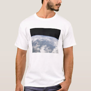 Camiseta Vista da terra do planeta do espaço
