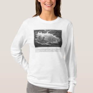 Camiseta Vista da torrente conhecida como o La Sanguese
