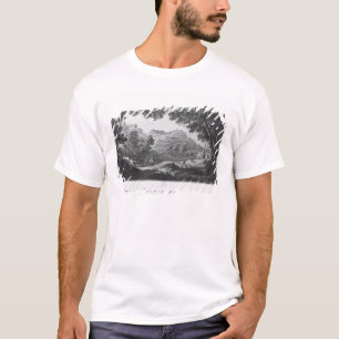 Camiseta Vista da torrente conhecida como o La Sanguese