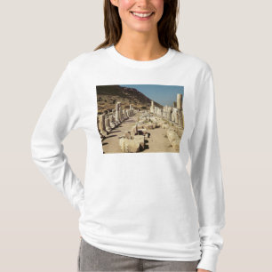 Camiseta Vista das colunas na ágora superior do mercado