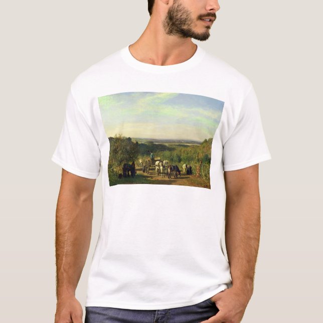 Camiseta Vista das cume de Suresnes (Frente)