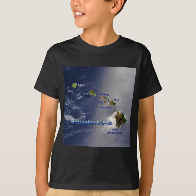 Camiseta Vista das Ilhas Havaianas (Frente)