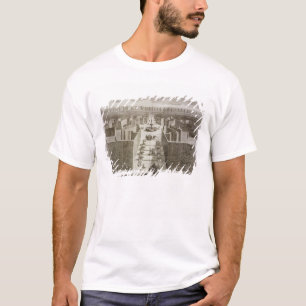 Camiseta Vista das oito estátuas de Castellazzo no a