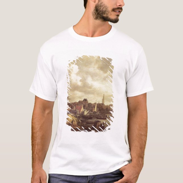Camiseta Vista de Amsterdão (Frente)